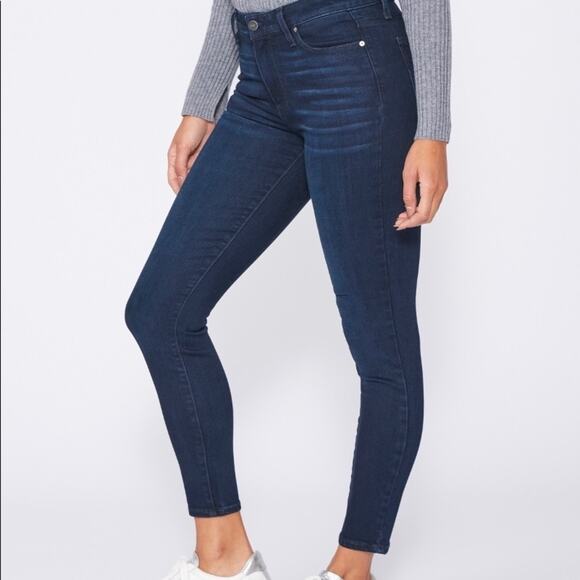 PAIGE Denim Hoxton Ankle Skinny in Telluride Size 24 - Picture 3 of 12